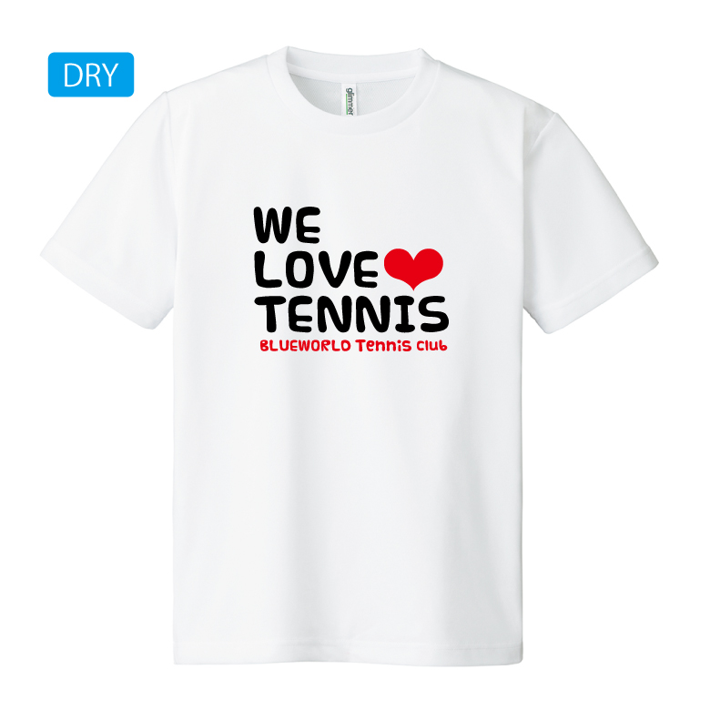 WE LOVEテニス ドライT sp011