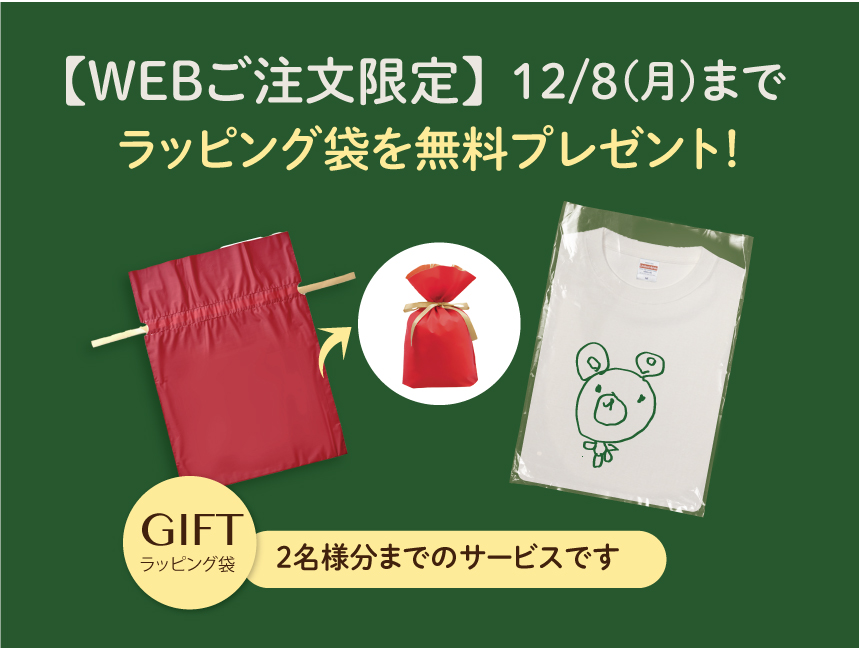 ラッピング袋プレゼント